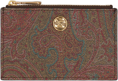Etro Fabric cardholder Paisley