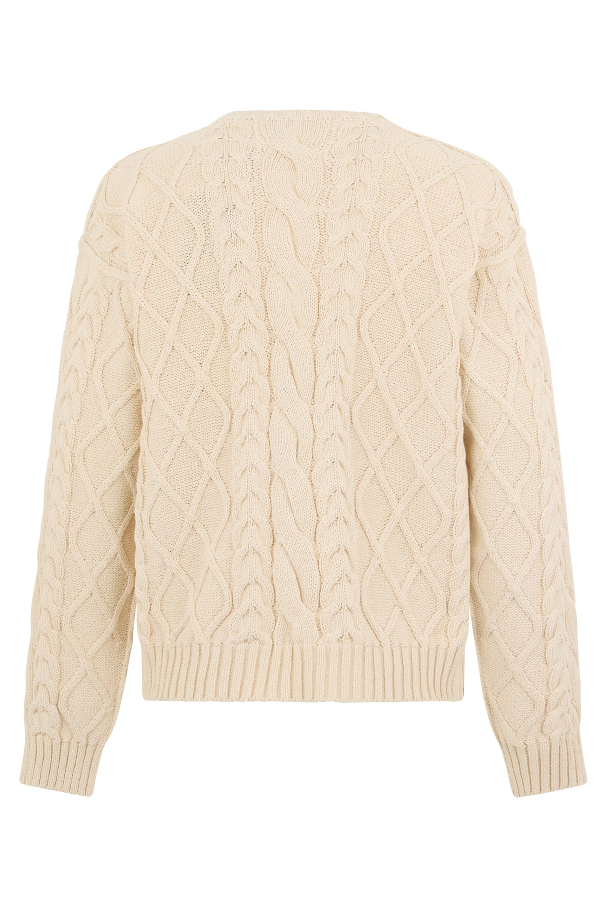 Sweater made of cotton blend with writings RTW