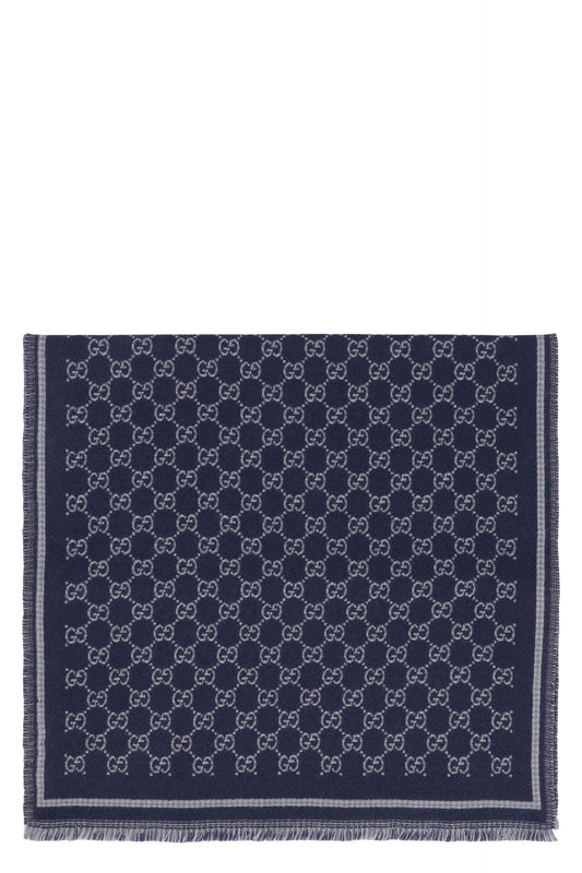 Wool jacquard scarf ACC