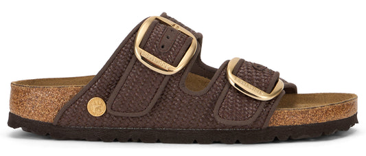 Arizona Big Buckle sandal in raffia SHOES