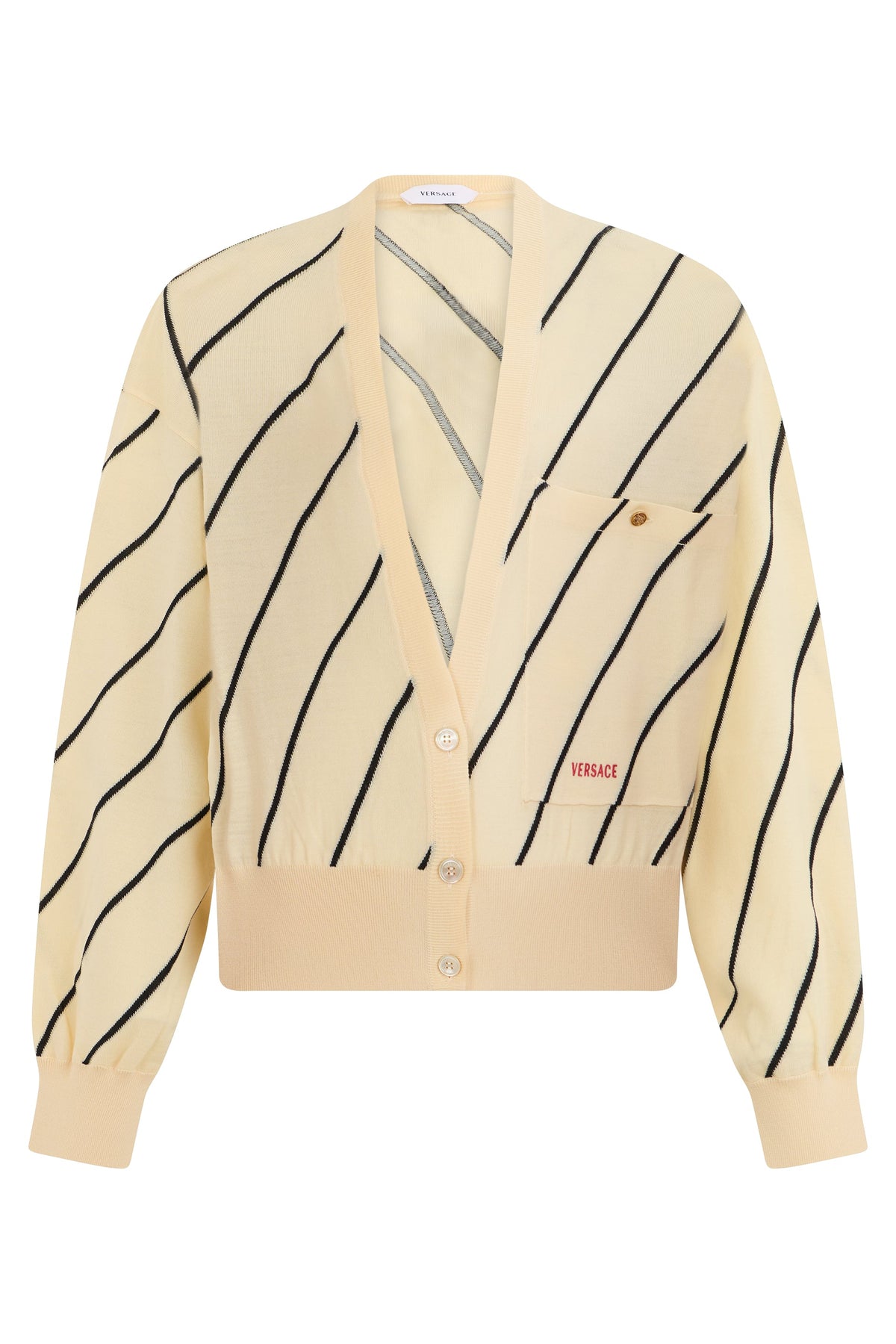 Pullover with diagonal stripes RTW