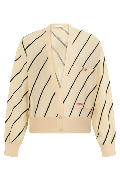 Pullover with diagonal stripes RTW