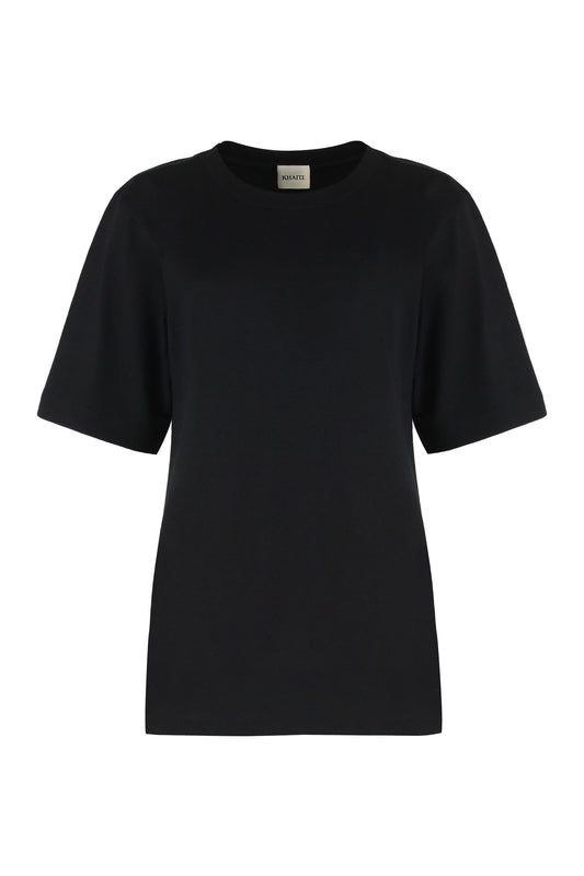 Round neck T-shirt Allen in silk RTW