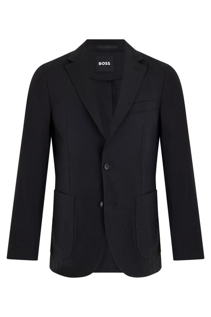 Slim fit blazer in linen blend RTW