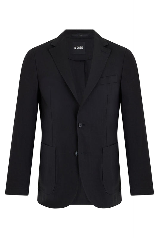 Slim fit blazer in linen blend RTW