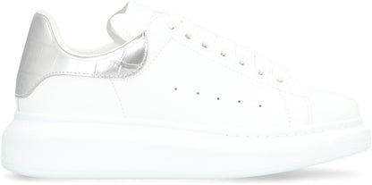 McQueen Leather chunky sneakers