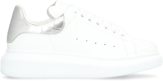 McQueen Leather chunky sneakers