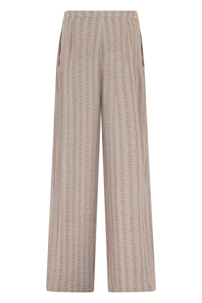 Jacquard knit pants RTW