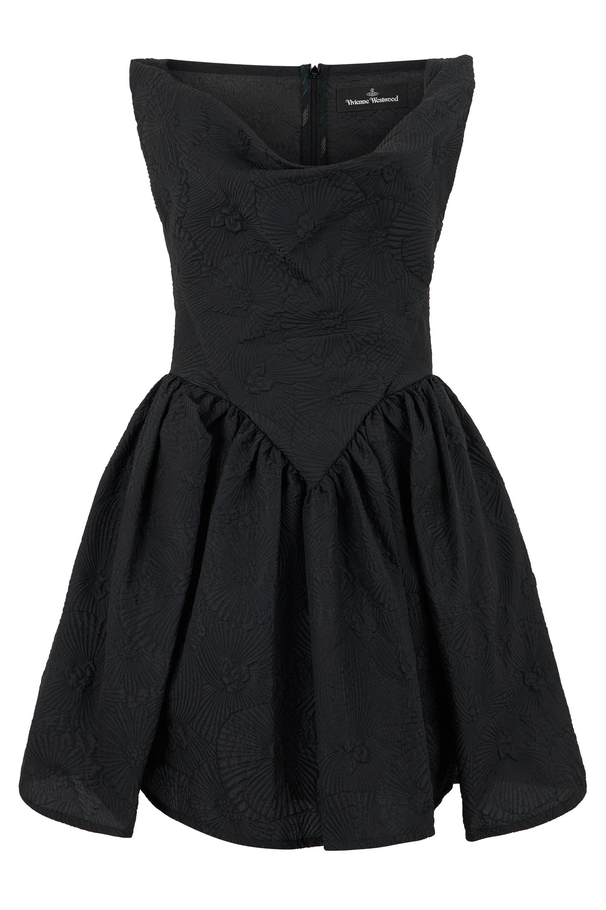 Short dress with voluminous skirt RTW
