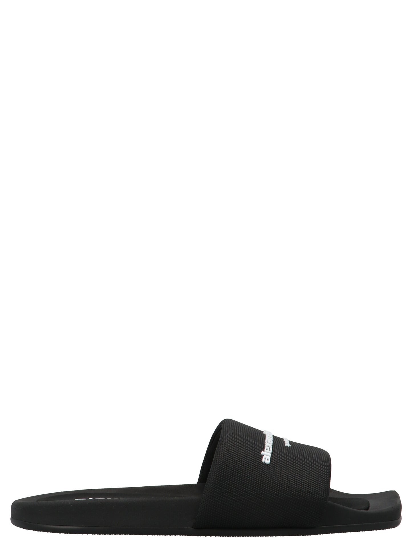 Logo band nylon sliders Sandals