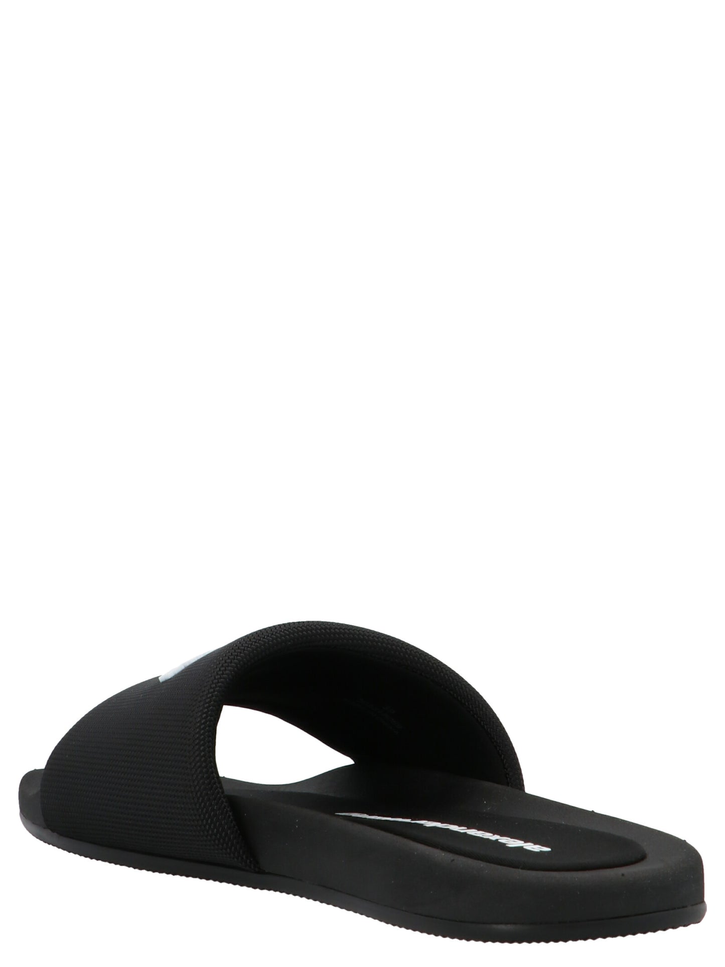 Logo band nylon sliders Sandals