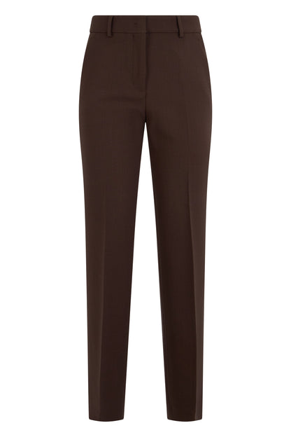 Tapered trousers in virgin wool RTW