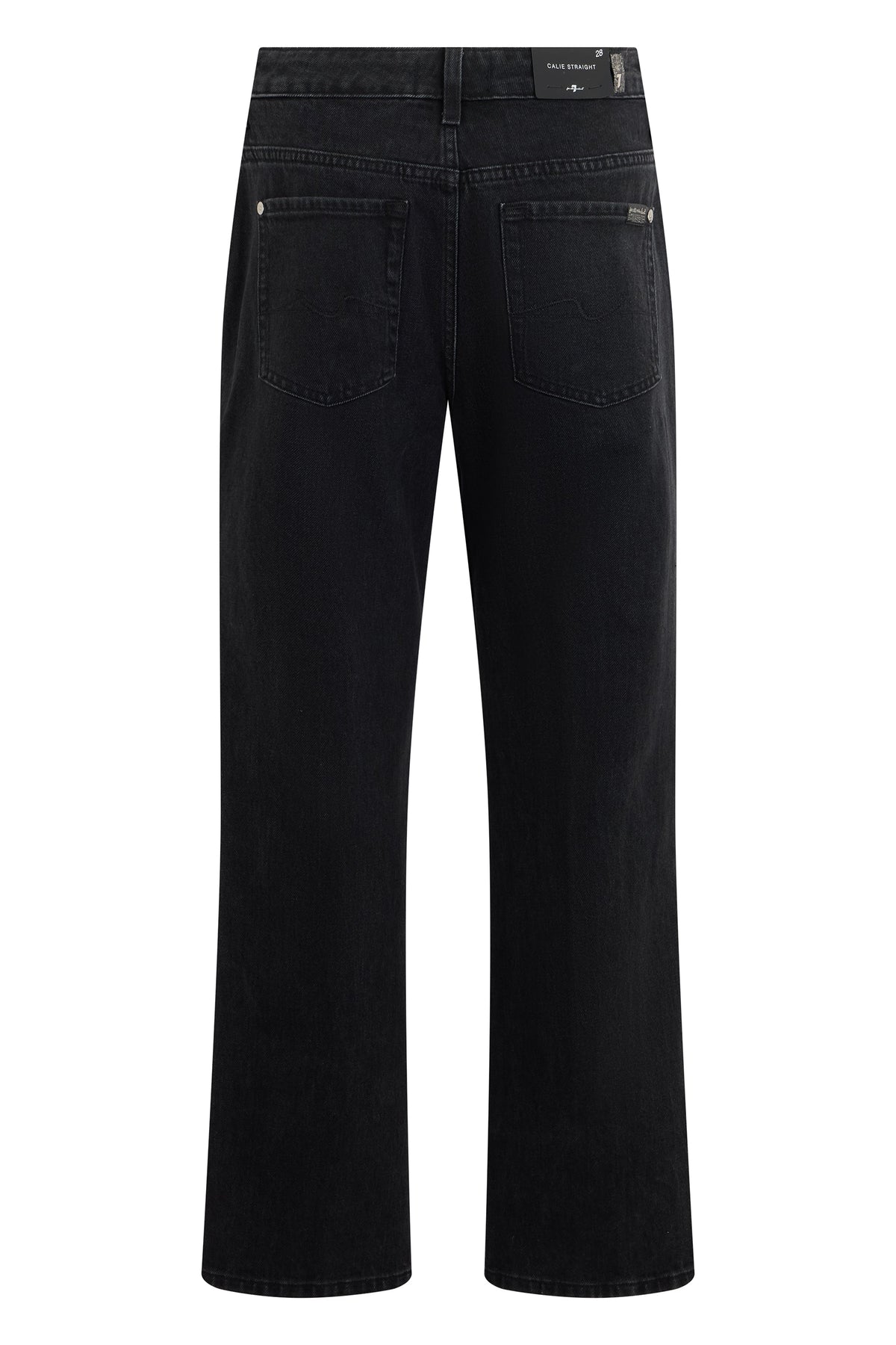 Straight denim jeans in cotton RTW