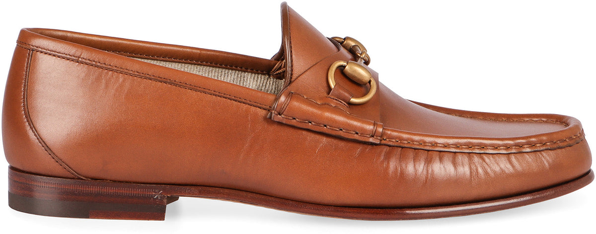 Gucci M roos moc lthr w/hbt ls