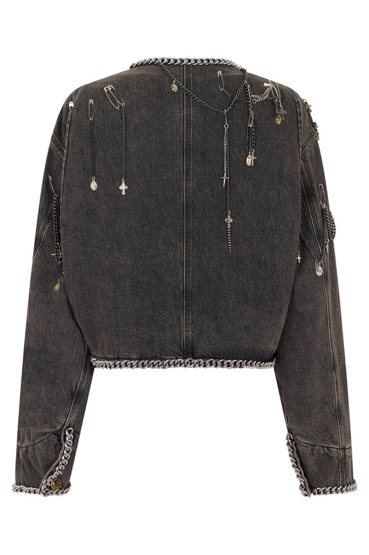Short denim jacket RTW