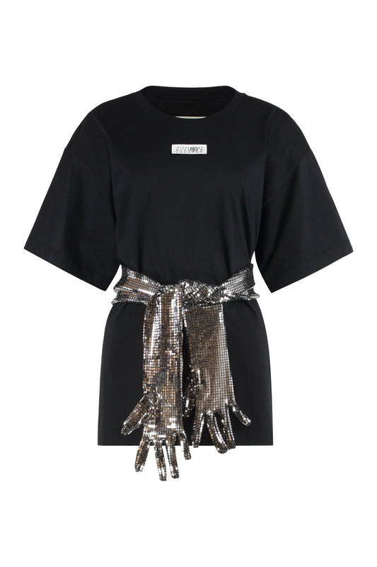 Cotton t-shirt with gloves ACC