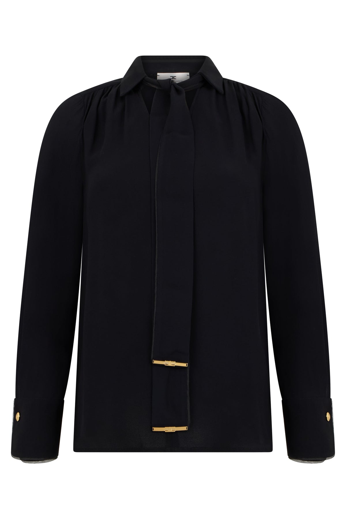 Blouse in viscose with decorative details RTW