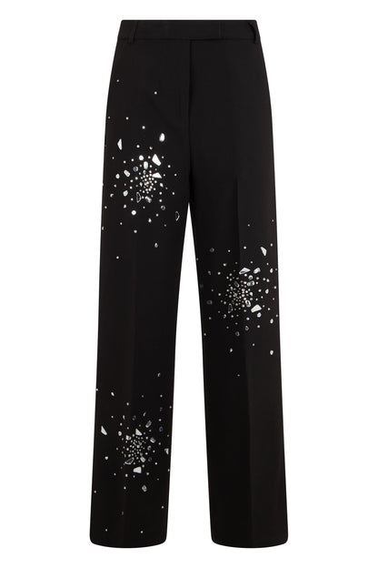 Pants with decorative crystals RTW