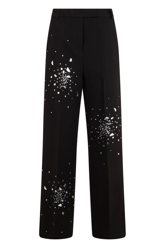 Pants with decorative crystals RTW