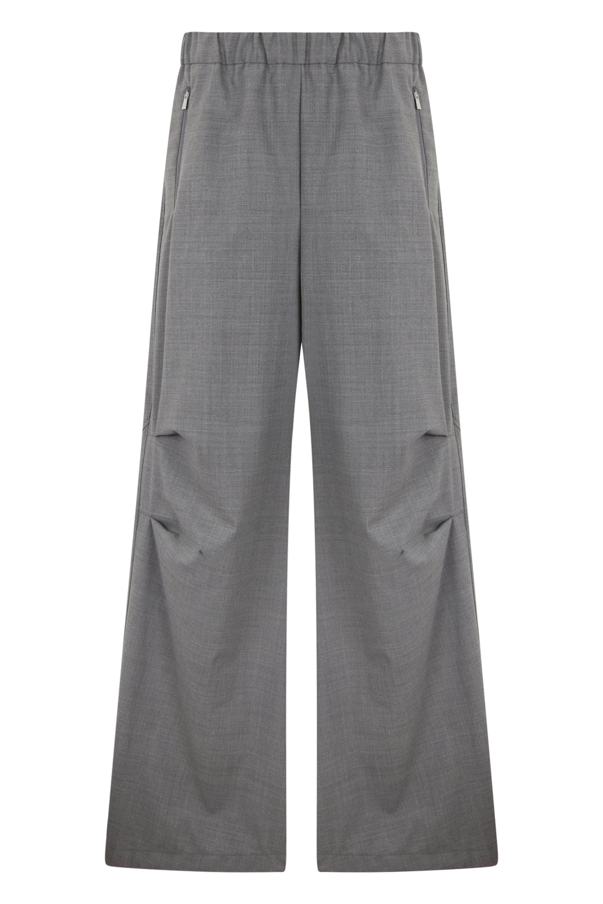 Wide-leg pants with elastic waistband RTW