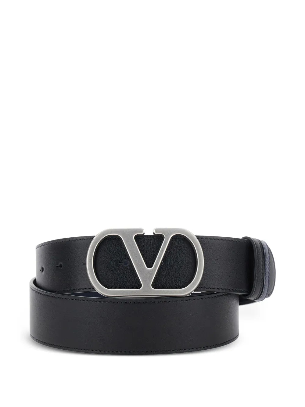 Valentino Garavani Vlogo Singature reversible leather belt