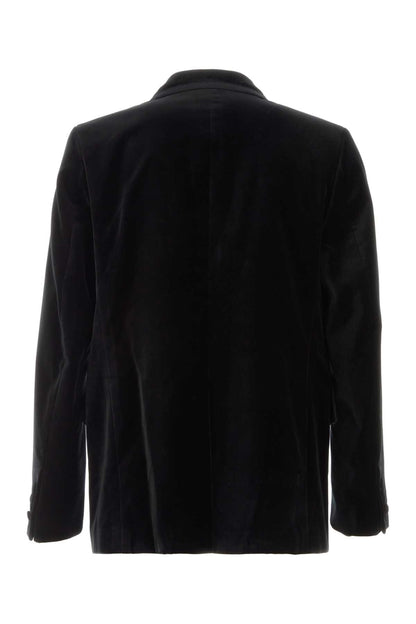 JACKET SB COTTON VELVET BLAZERS AND VESTS