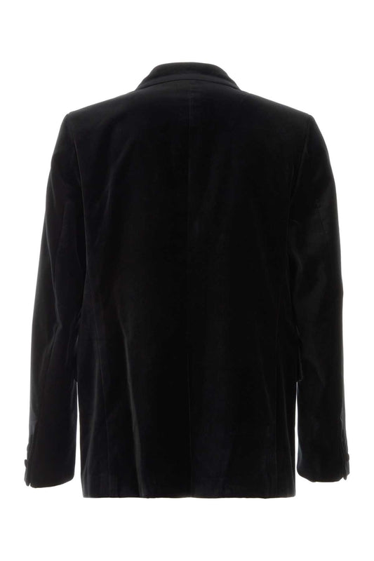 JACKET SB COTTON VELVET BLAZERS AND VESTS