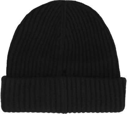 GANNI Ribbed knit beanie