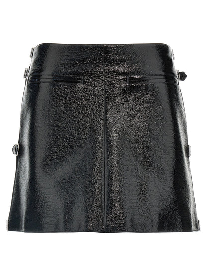 'Mini Multi Sangle Vinyl' skirt Skirts