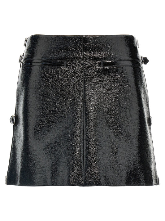 'Mini Multi Sangle Vinyl' skirt Skirts
