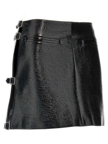 'Mini Multi Sangle Vinyl' skirt Skirts