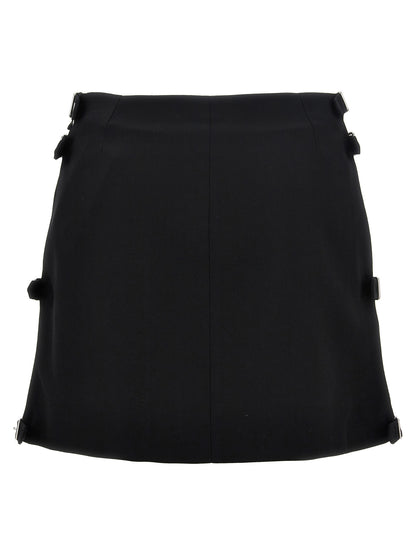 'Multi Sangle Wool Mini' skirt Skirts