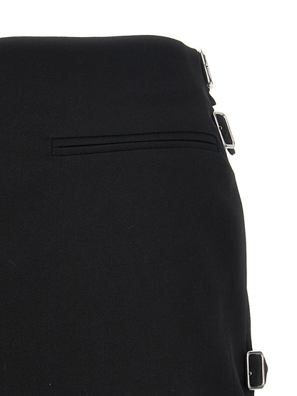 'Multi Sangle Wool Mini' skirt Skirts