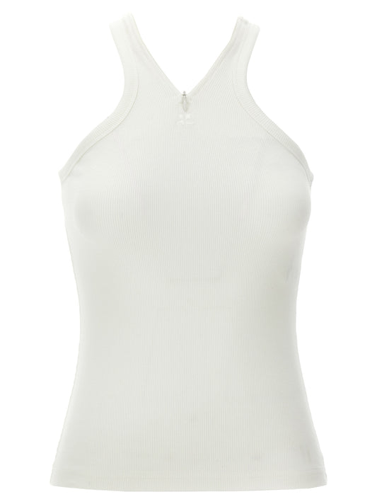 'Criss Cross 90's' tank top Tops