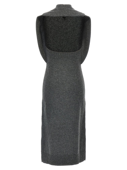 'Over The Shoulder Drapè' dress Dresses