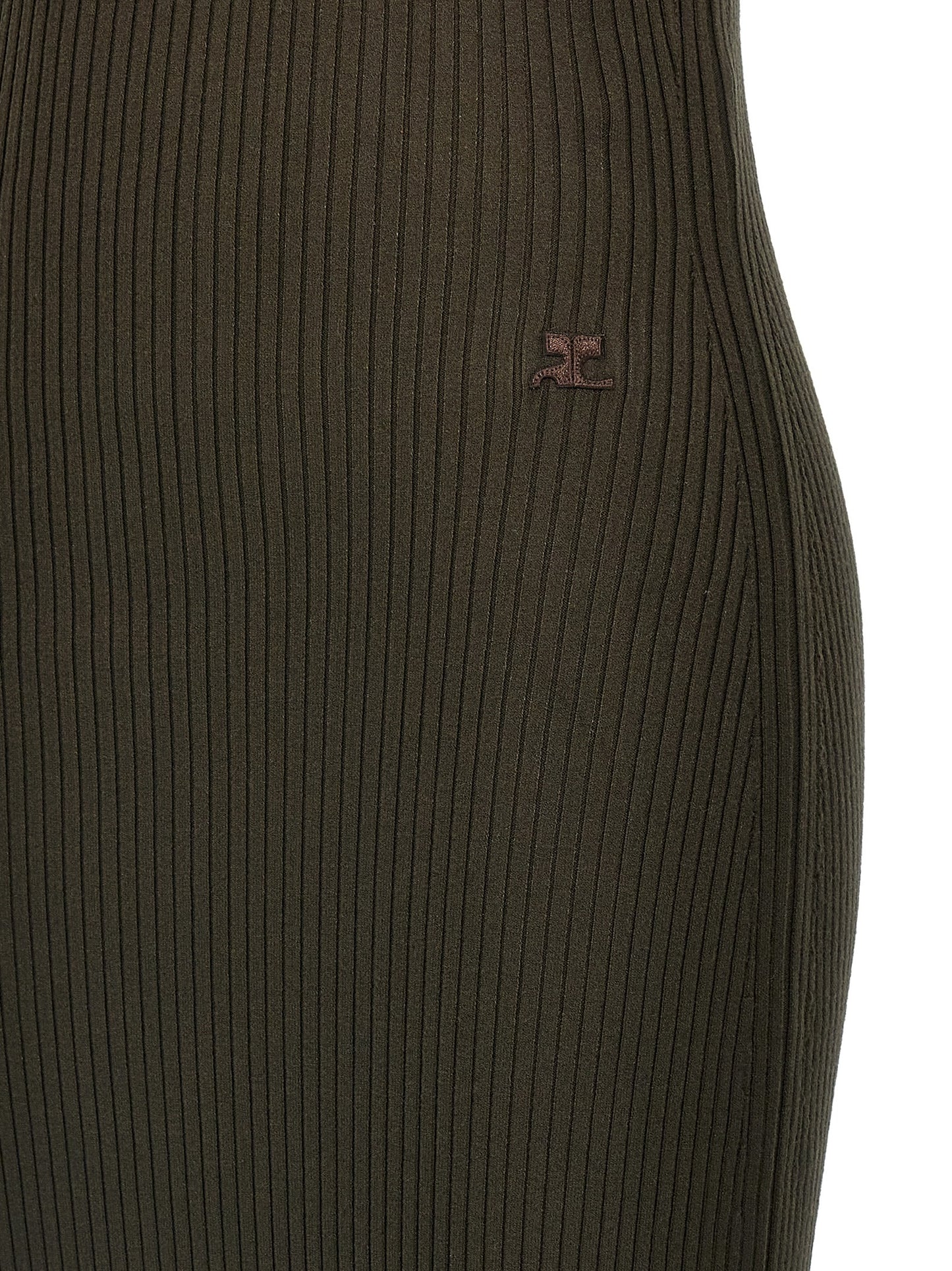 'Twist Rib Knit Long' dress Dresses