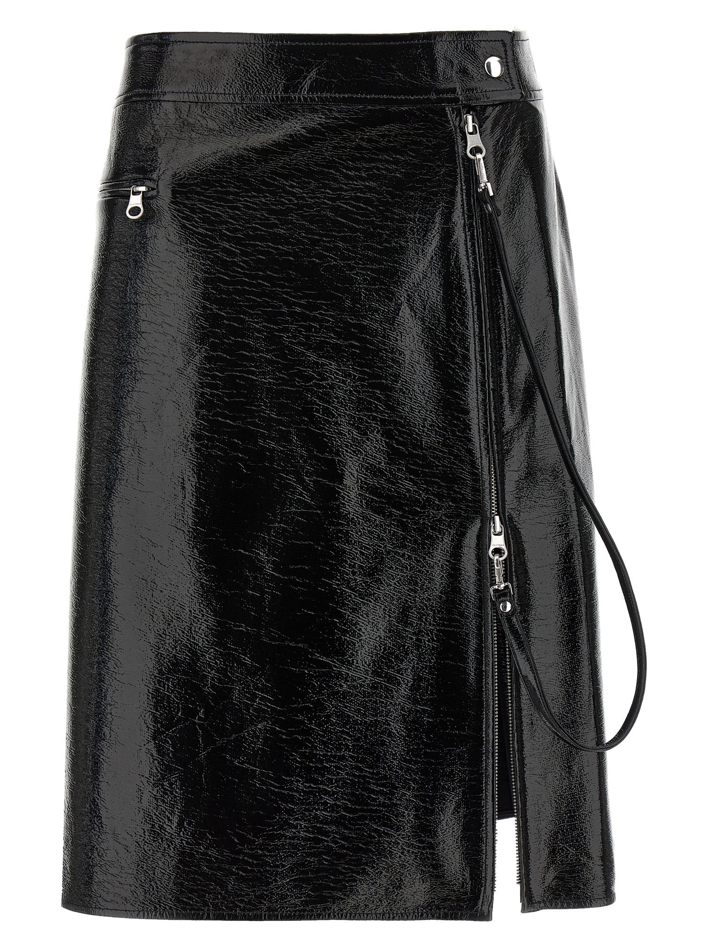 'Zipped Vinyl' skirt Skirts