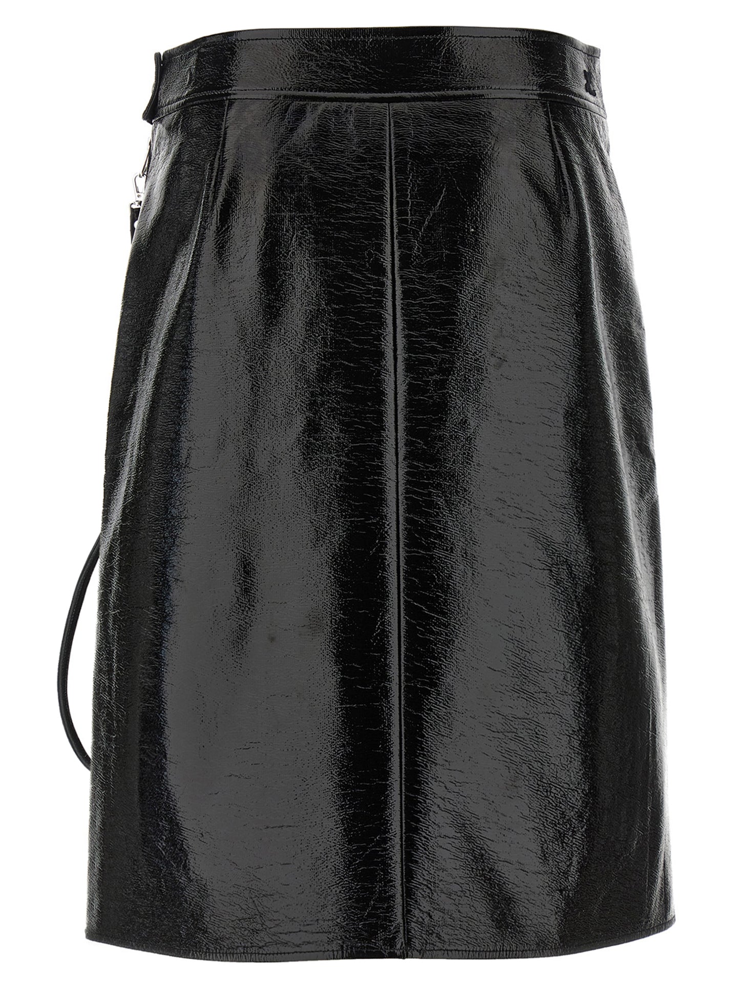 'Zipped Vinyl' skirt Skirts