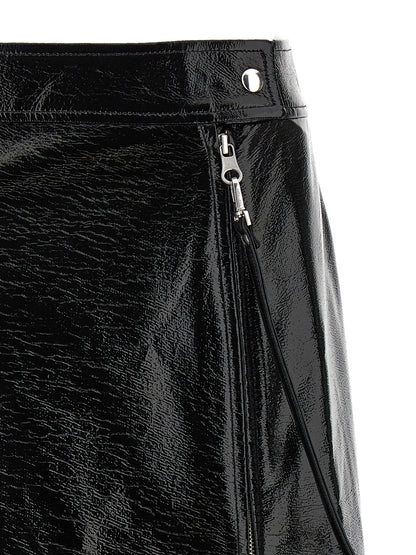 'Zipped Vinyl' skirt Skirts