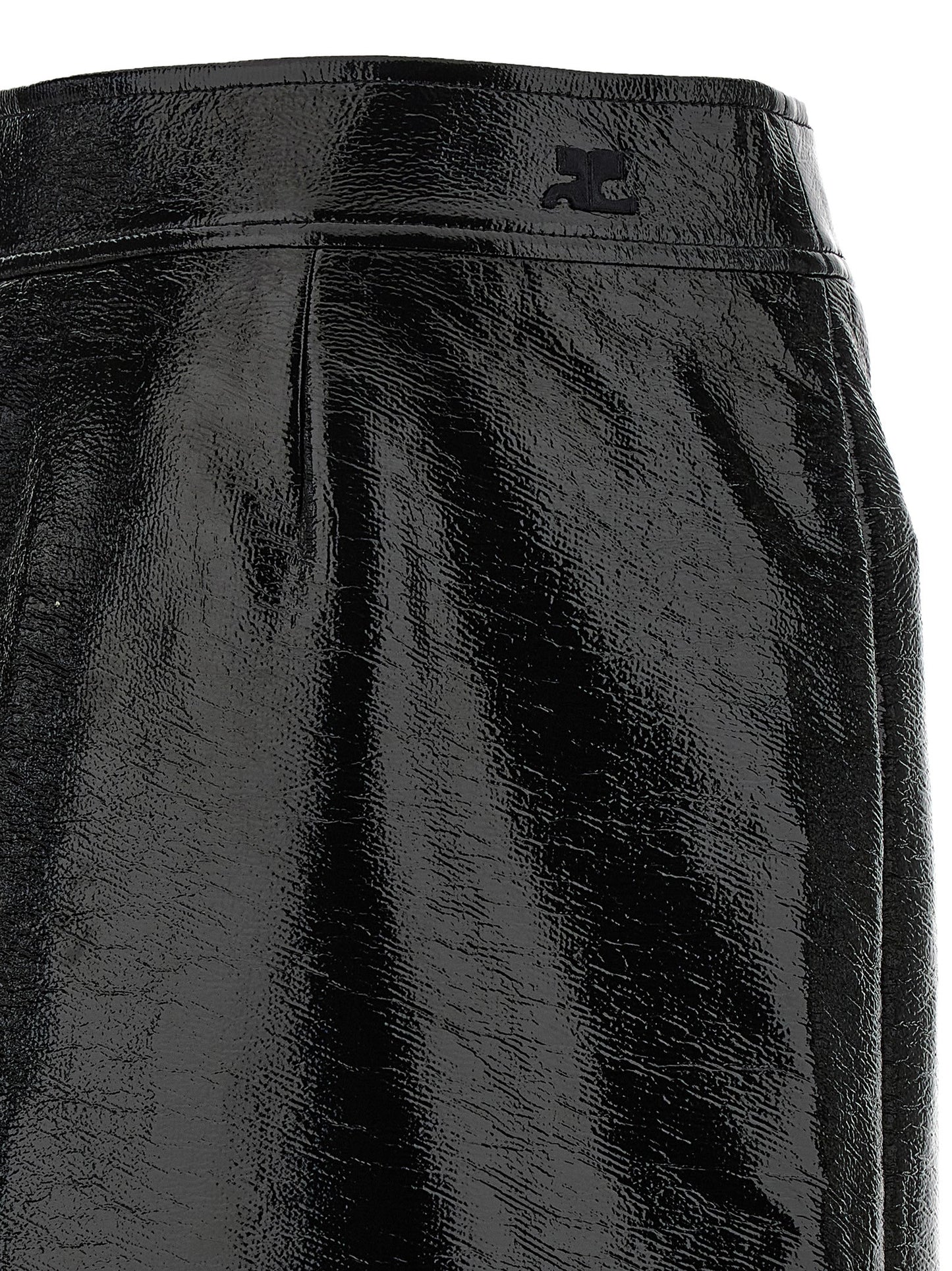 'Zipped Vinyl' skirt Skirts