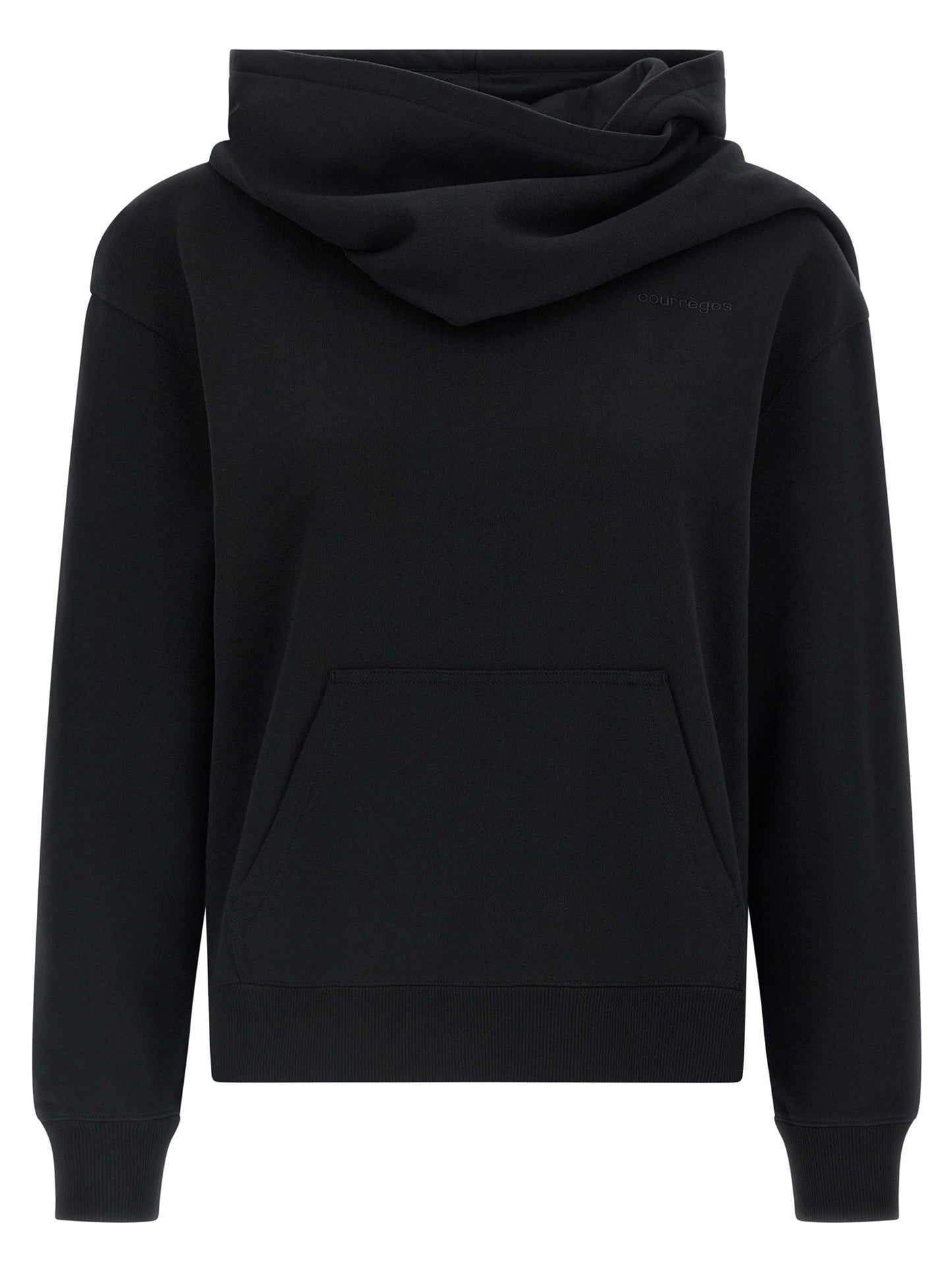 Hoodie and scarf Sweatshirt