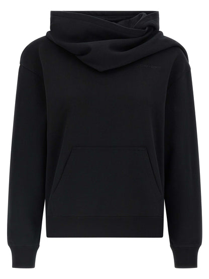 Hoodie and scarf Sweatshirt