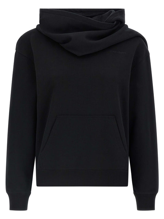 Hoodie and scarf Sweatshirt