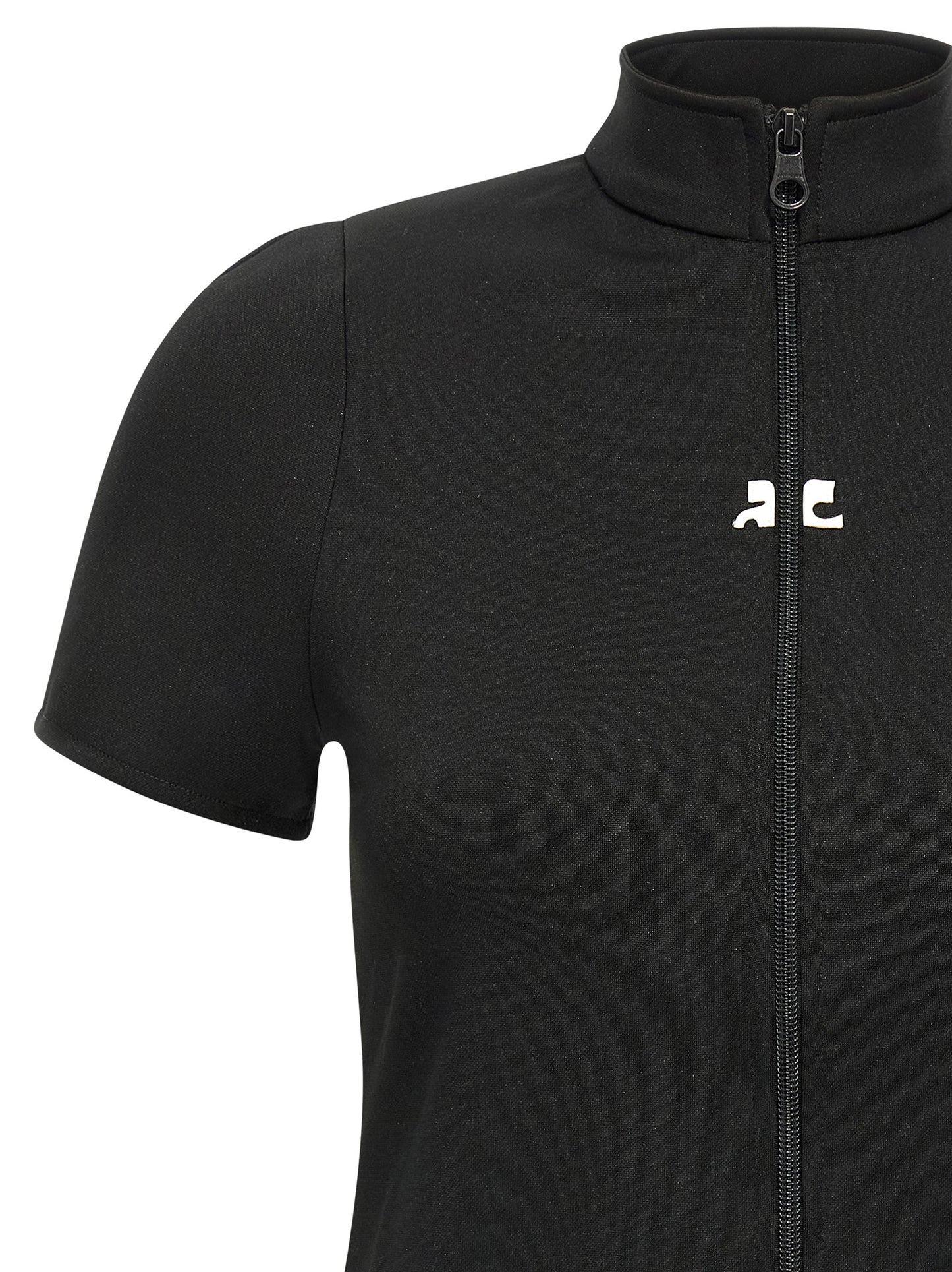 'Interlock Zipped' top Tops