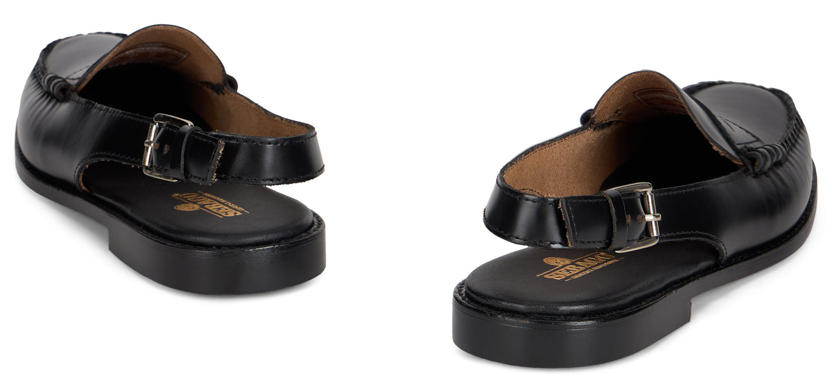Low sandal Dan in leather SHOES