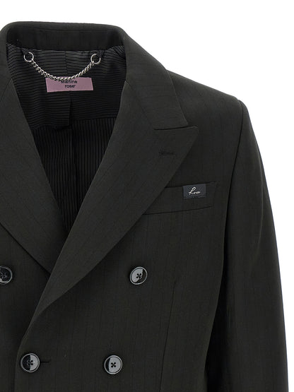 Striped double-breasted blazer Blazer