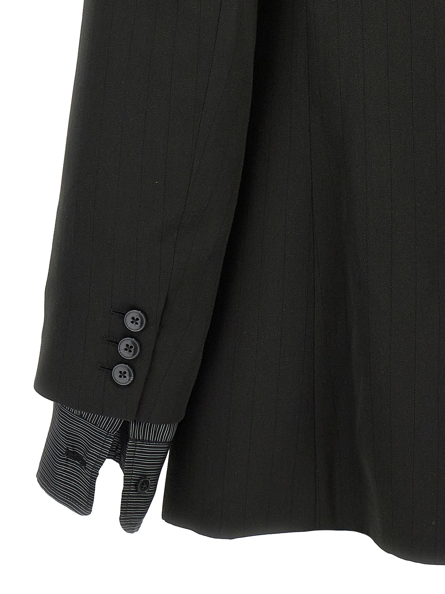 Striped double-breasted blazer Blazer