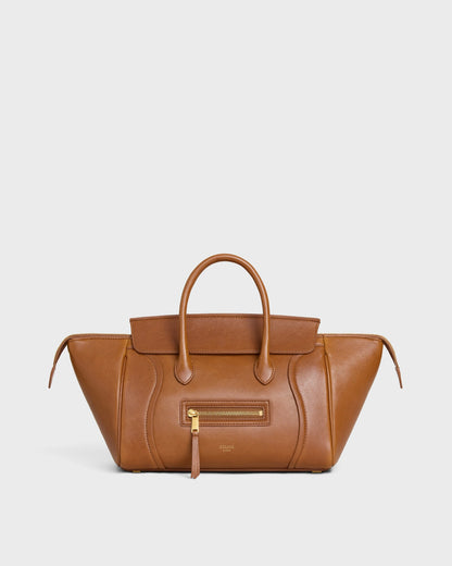CELINE New Luggage Handbag in leather