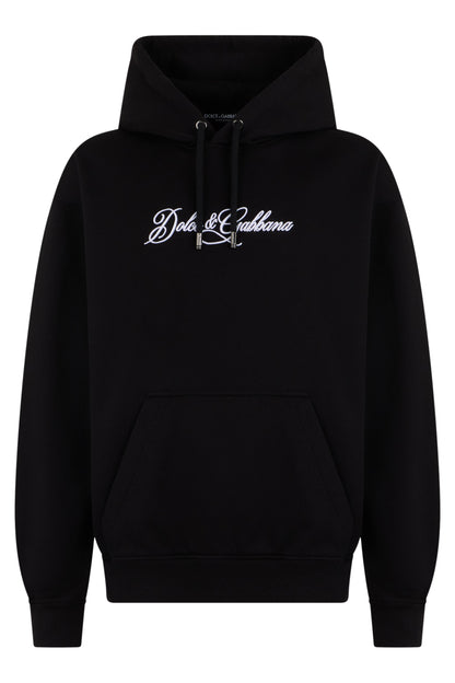 Hoodie with embroidered logo RTW