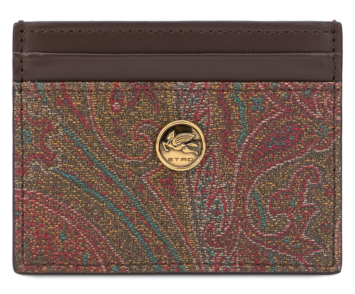 Card holder with paisley pattern RTW